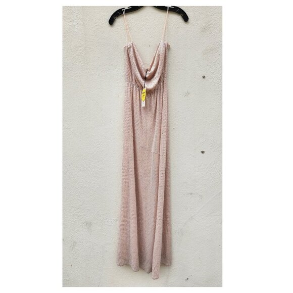 NOCTURNE Limited Edition Elbise 2248 Sequined Flowy Collar Gown Dress - Picture 3 of 9